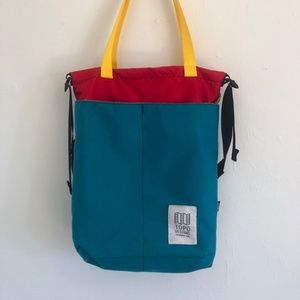 Topo Designs Cinch Tote - Turquoise